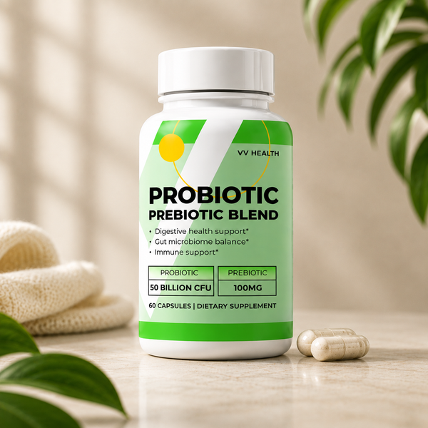 Probiotic & Prebiotic Blend 50 Billion CFU – Gut & Digestive Support