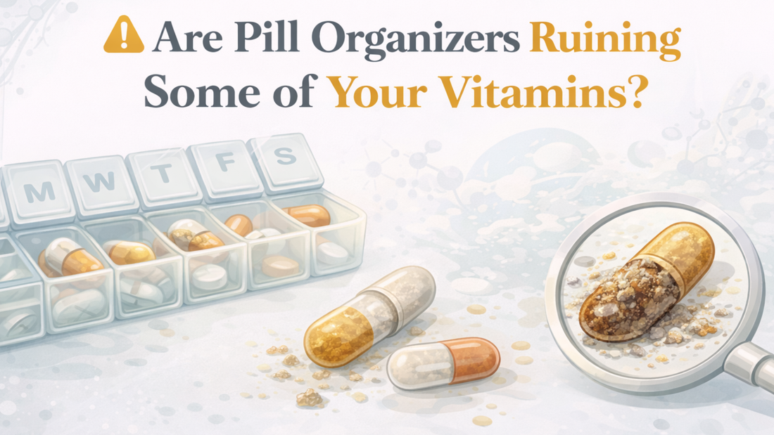 Are Pill Organizers Ruining Some of Your Vitamins?