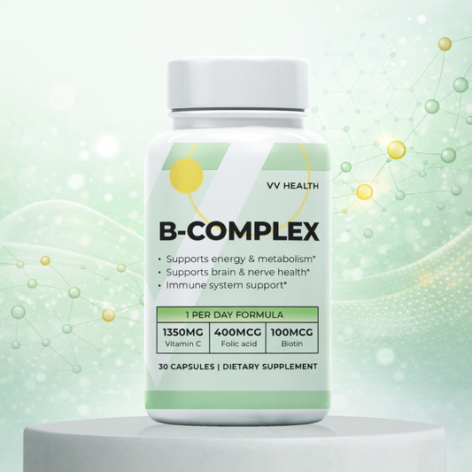 B-Complex + Vitamin C + Folic Acid- COMING SOON