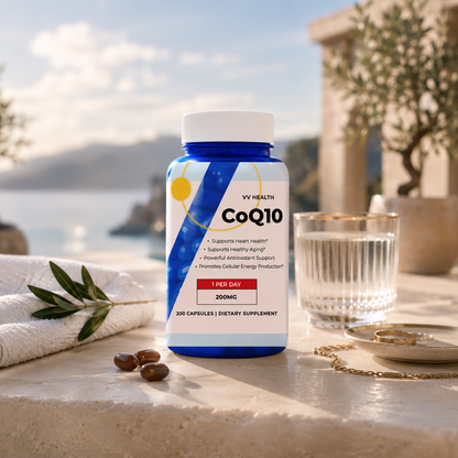 CoQ10 200mg – Cellular Energy & Heart Health