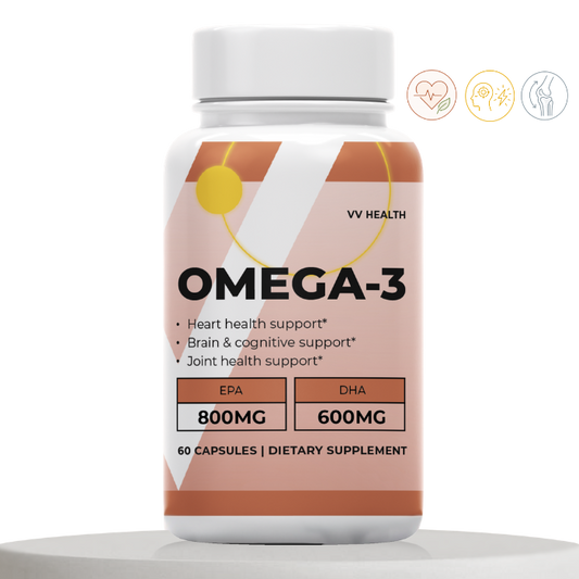 Omega-3 Fish Oil 2500mg | Softgels: High-Potency Heart & Brain Support