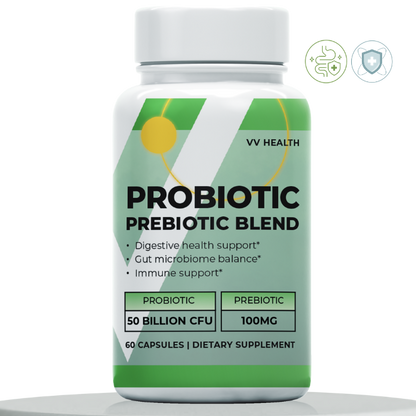 Probiotic & Prebiotic Blend 50 Billion CFU – Gut & Digestive Support