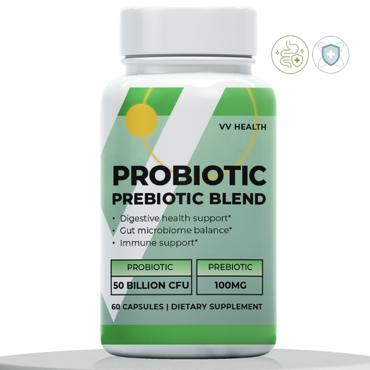 Probiotic & Prebiotic Blend 50 Billion CFU – Gut & Digestive Support