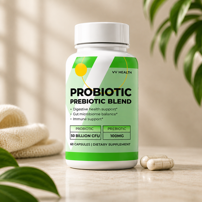 Probiotic & Prebiotic Blend 50 Billion CFU – Gut & Digestive Support